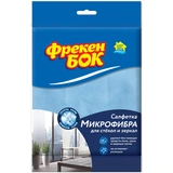 Салфетка Фрекен Бок Микрофибра для стекол и зеркал