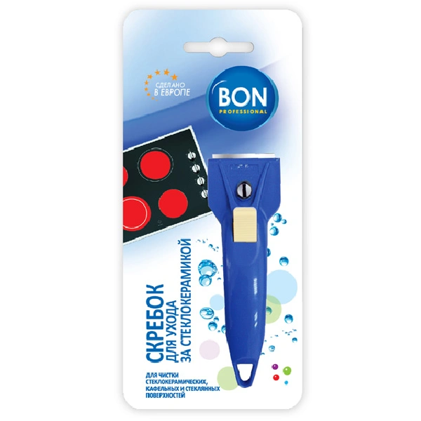 Скребок для стеклокерамики стальной Bon BN-603