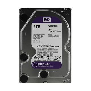 Жёсткий диск для видеонаблюдения Western Digital Purple HDD 2Tb WD20PURZ WD20PURZ