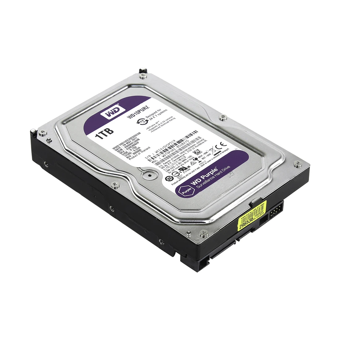 Жёсткий диск для видеонаблюдения Western Digital Purple HDD 1Tb WD10PURZ WD10PURZ