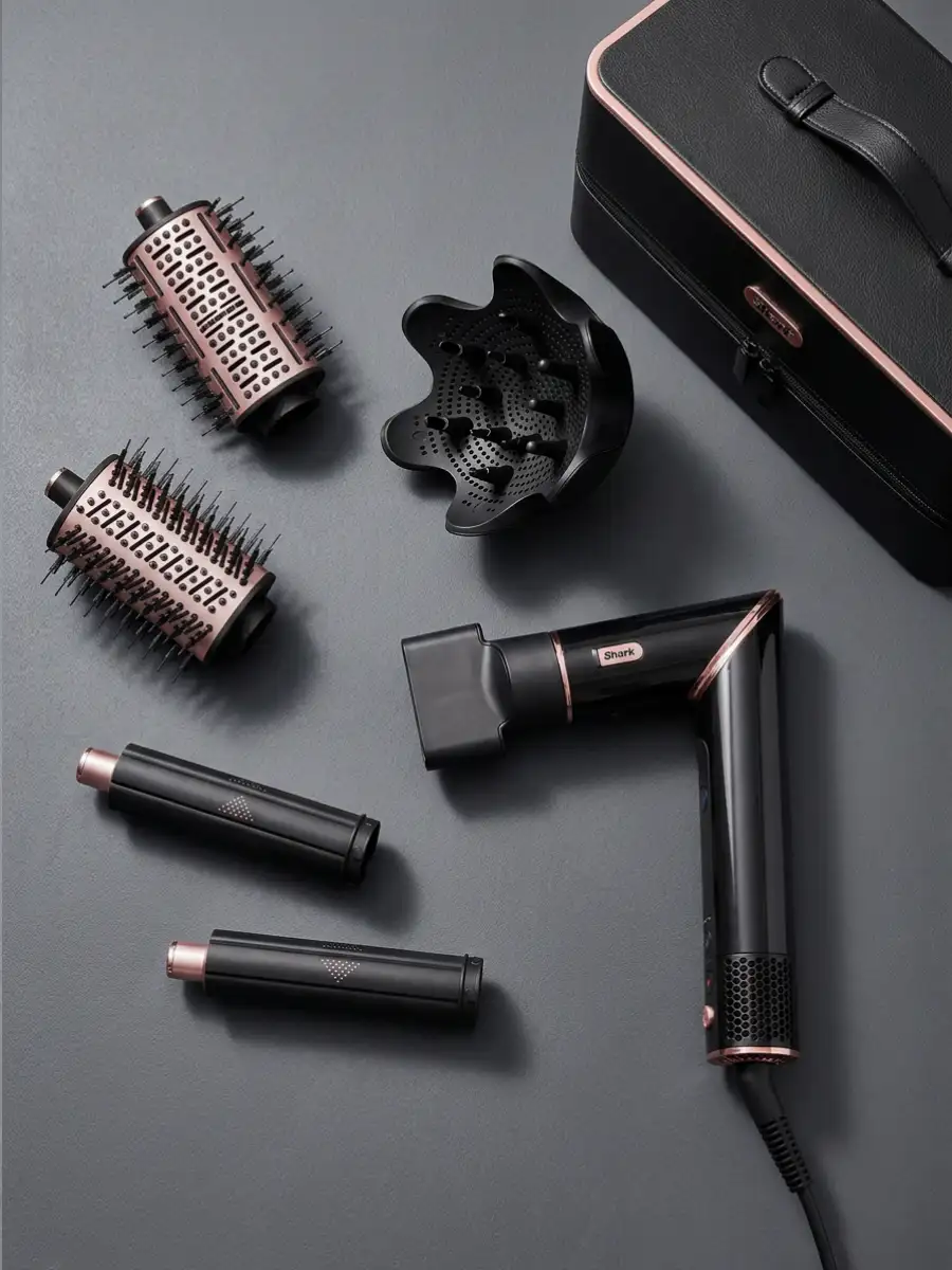 Стайлер Shark HD440EU Black/Rose Gold - фото 11