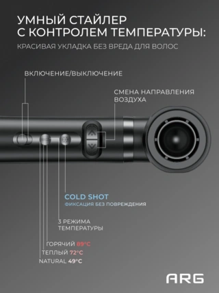 Стайлер для волос ARG Pro HD1 - фото 5