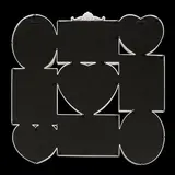 Фоторамка на 9 фото "Энергия" белая 10х10;10х15;14х14 см  - фото 4