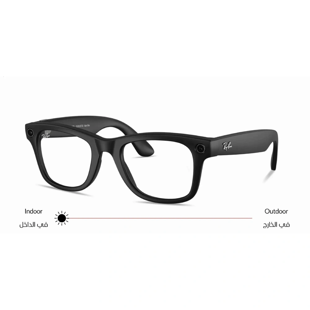 Смарт-очки Ray-Ban Meta Wayfarer RW4006 Matte Black / Transition Graph. Green - фото 4