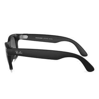 Смарт-очки Ray-Ban Meta Wayfarer RW4006 Matte Black / Polar Gradient Graphite - фото 4