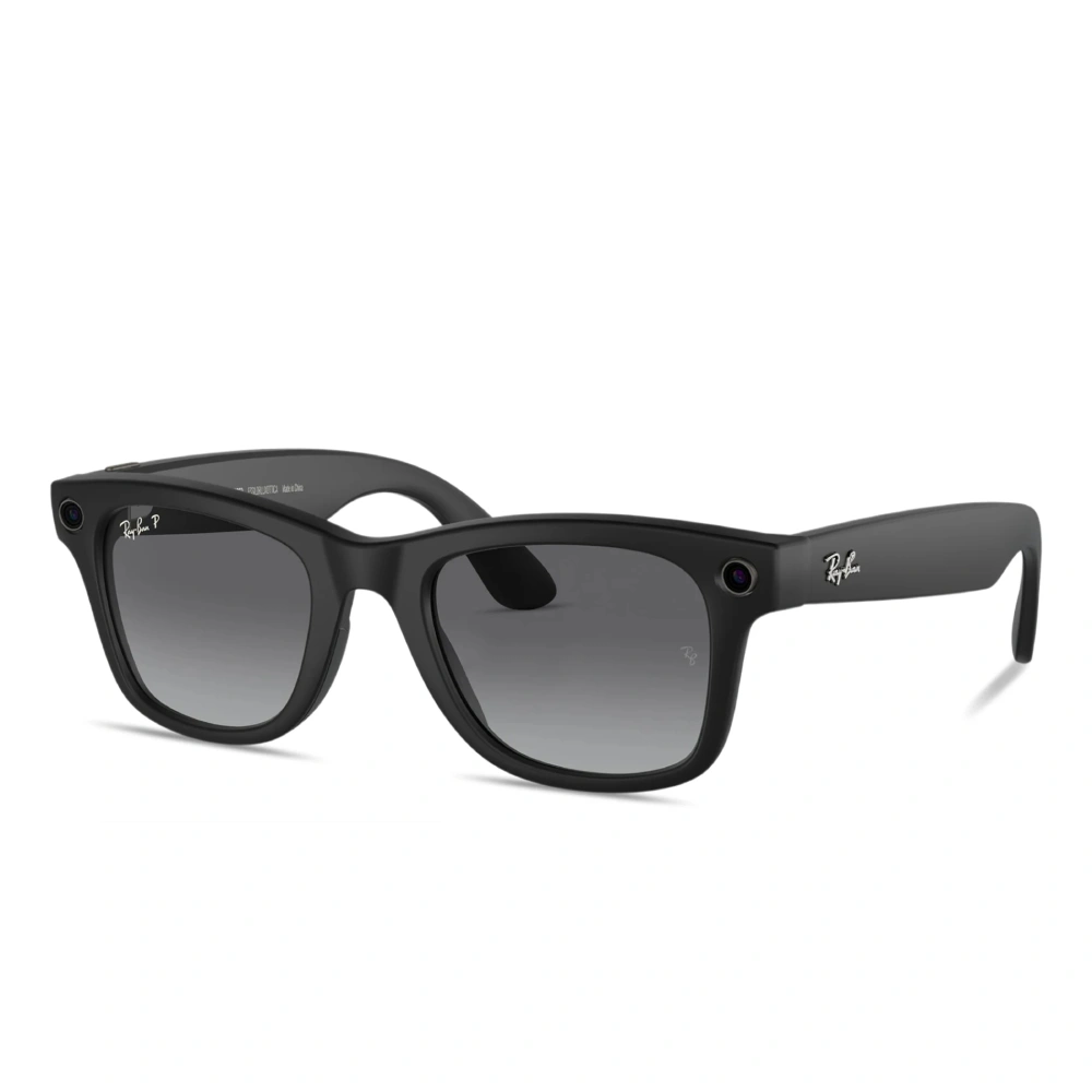 Смарт-очки Ray-Ban Meta Wayfarer RW4006 Matte Black / Polar Gradient Graphite - фото 3