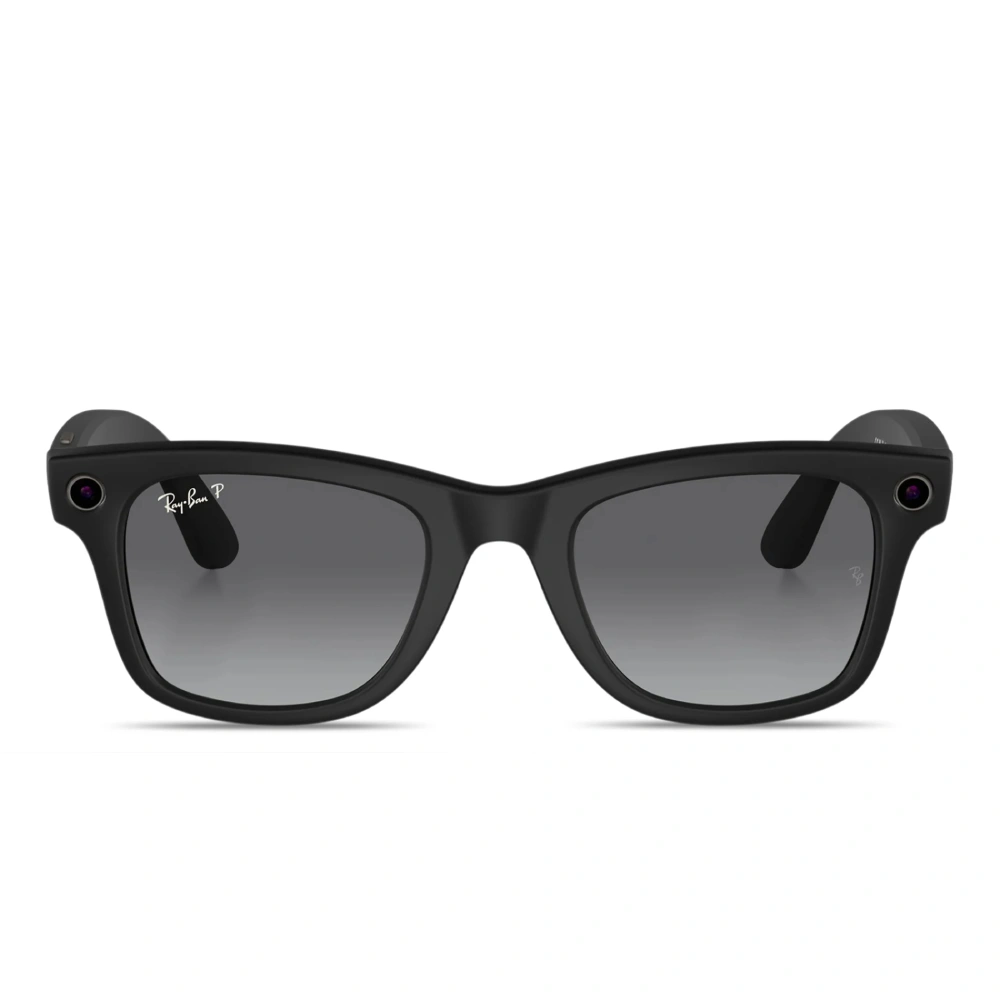 Смарт-очки Ray-Ban Meta Wayfarer RW4006 Matte Black / Polar Gradient Graphite - фото 2