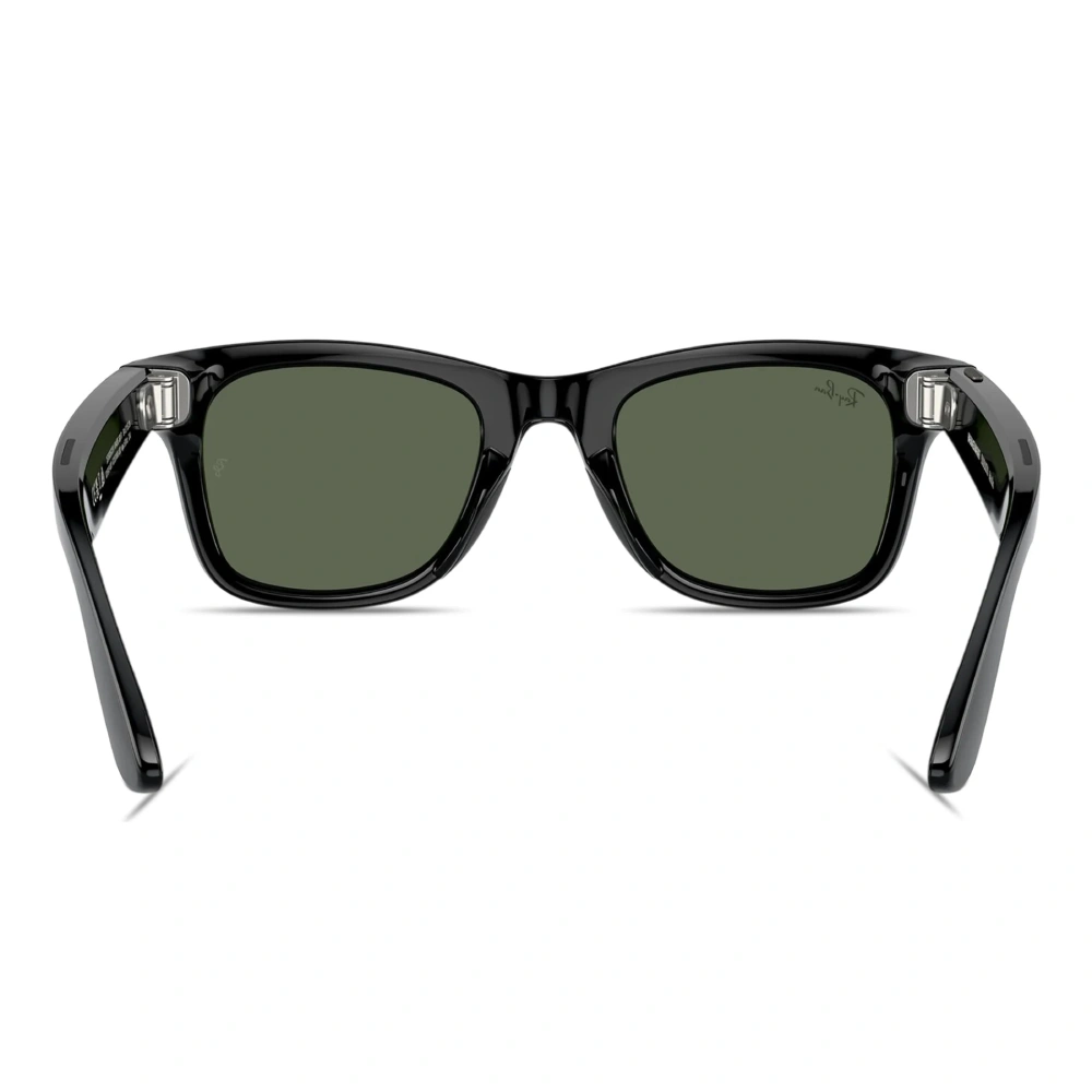 Смарт-очки Ray-Ban Meta Wayfarer RW4006 Shiny Black / G-15 Green - фото 4