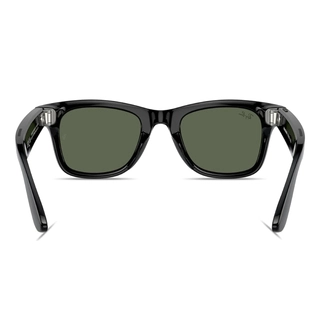 Смарт-очки Ray-Ban Meta Wayfarer RW4006 Shiny Black / G-15 Green - фото 4