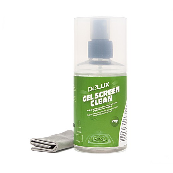 Чистящий набор Delux Gel Screen Clean 