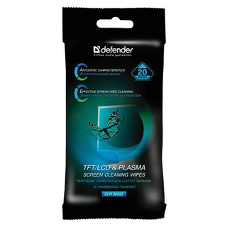 Чистящие салфетки Defender 30202 (20шт)