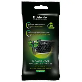 Универсальные влажные салфетки Defender 30200 (20шт)