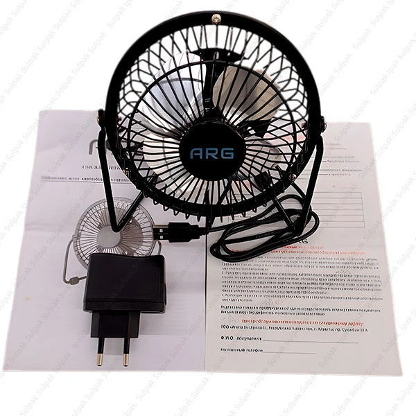 Вентилятор ARG FT10-1(N) Черный - фото 4