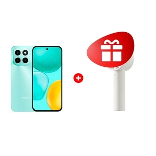 Комплект HONOR Choice Handheld Fan + HONOR X6c 6/256GB Ocean Cyan 