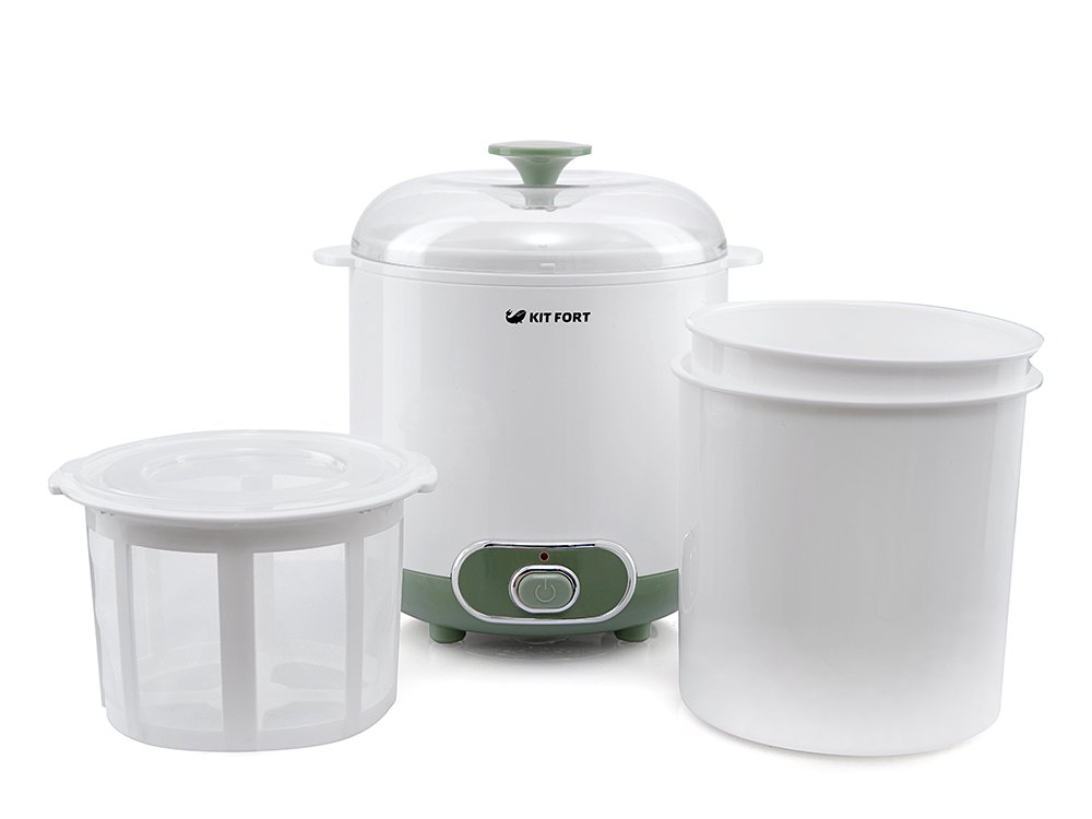 Йогуртница Kitfort КТ-2005 белая 