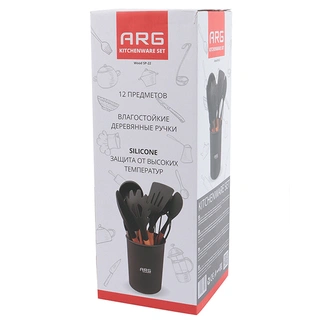 Набор кухонных аксессуаров ARG SP22 Wood Graphite - фото 4