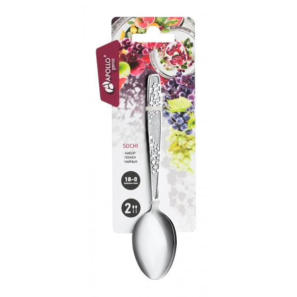 Набор чайных ложек Apollo Genio Sochi 2 пр. (SCH-52) - фото 2