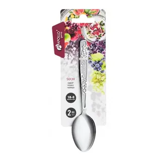 Набор чайных ложек Apollo Genio Sochi 2 пр. (SCH-52)