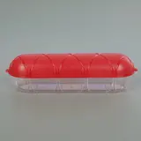 Контейнер для колбасы, цвет красный 