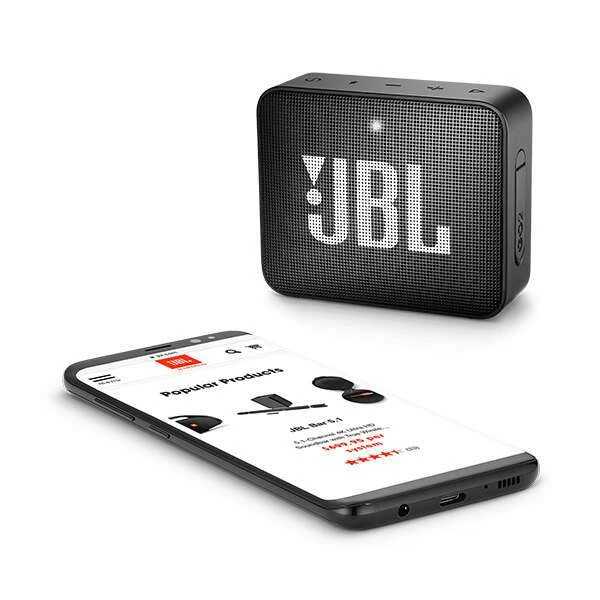 Портативная колонка JBL Go 2 Black - фото 6