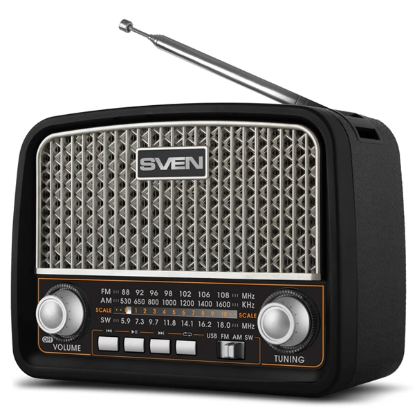 Портативная колонка Sven SRP-555 Black - фото 2