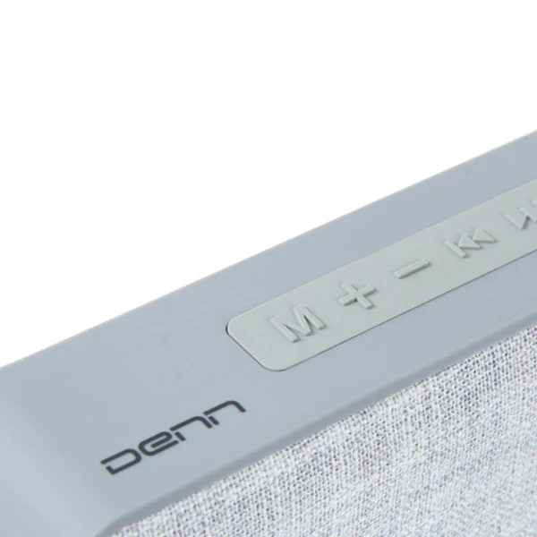 Портативная колонка Denn DBS F001 (Gray) - фото 2