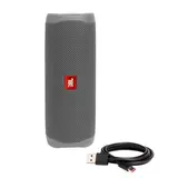 Тасымалды үндеткіш JBL Flip 5 Grey - фото 5