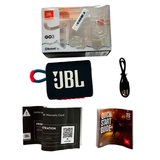 Тасымалды үндеткіш JBL Go 3 Blue/Pink - фото 8