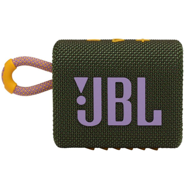 Тасымалды үндеткіш JBL Go 3 Green