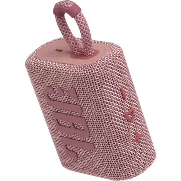 Портативная колонка JBL Go 3 Pink - фото 3