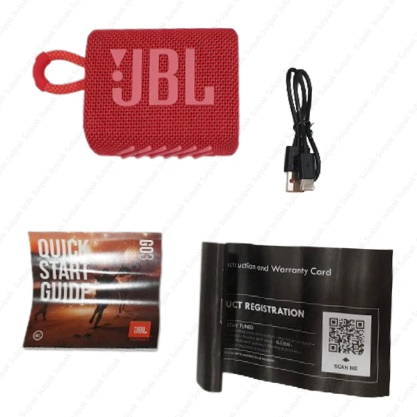 Портативная колонка JBL Go 3 Red - фото 7