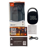 Портативная колонка JBL Clip 4 Black - фото 11