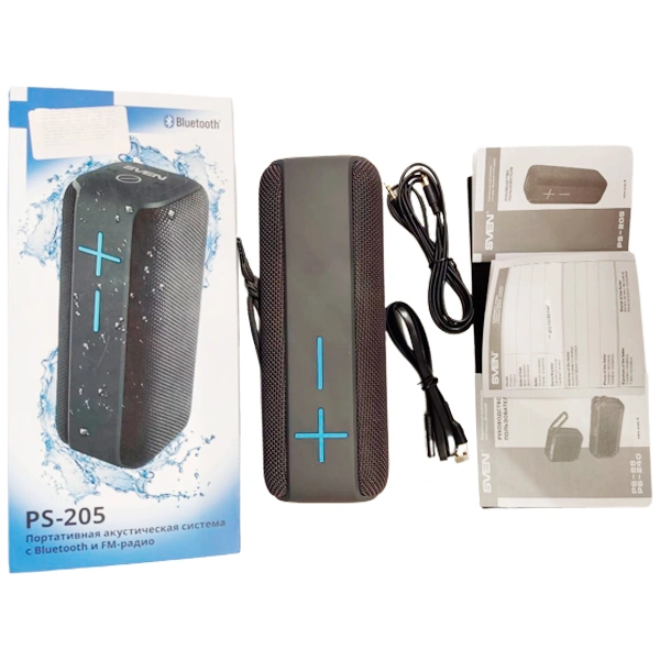 Портативная колонка Sven PS-205 Black - фото 14