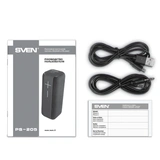 Портативная колонка Sven PS-205 Black - фото 13