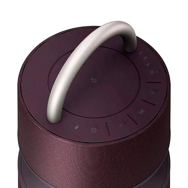 Портативная колонка LG Xboom 360 Burgundy - фото 4