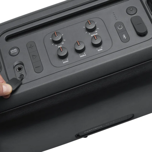 Портативная аудиосистема JBL PartyBox On-The-Go (JBLPARTYBOXOTGUK) Black - фото 7