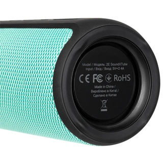 Портативная акустическая система 2E SoundXTube TWS Waterproof Turquoise