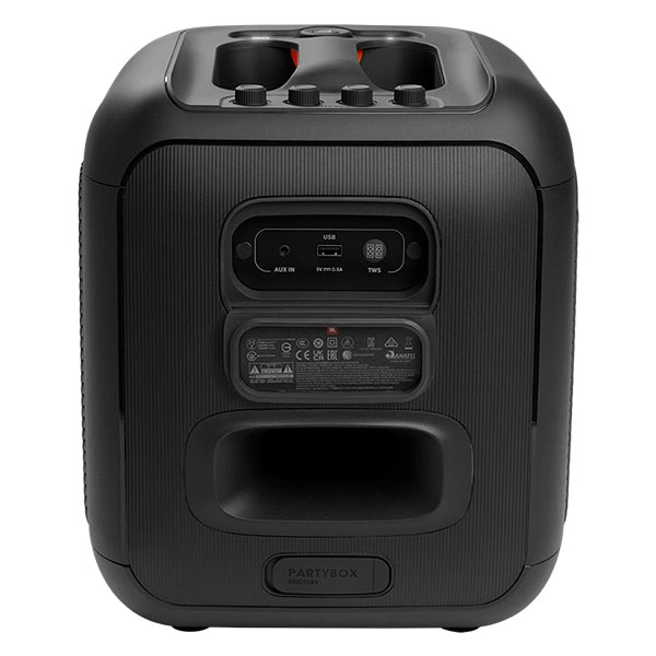 Портативная аудиосистема JBL PartyBox Encore Essential with Mic UK Black - фото 7