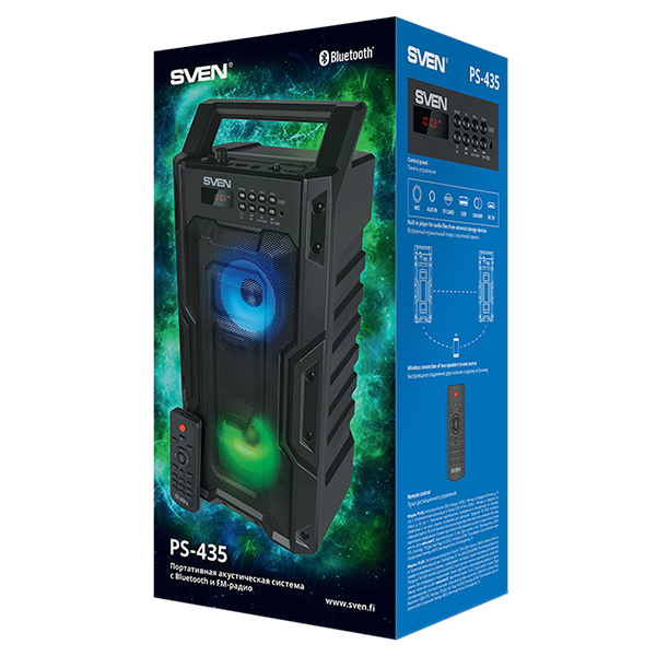 Портативная колонка SVEN PS-435 - фото 3
