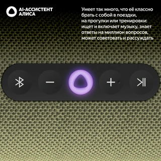 Портативная умная колонка Яндекс Станция Стрит YNDX-00030GRN Green - фото 4