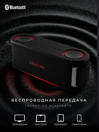 Портативная колонка LG BOUNCE.ARUSLBK - фото 3