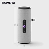 Портативная умная колонка Яндекс Станция Стрит с Алисой, 30 Вт, Grey - фото 17