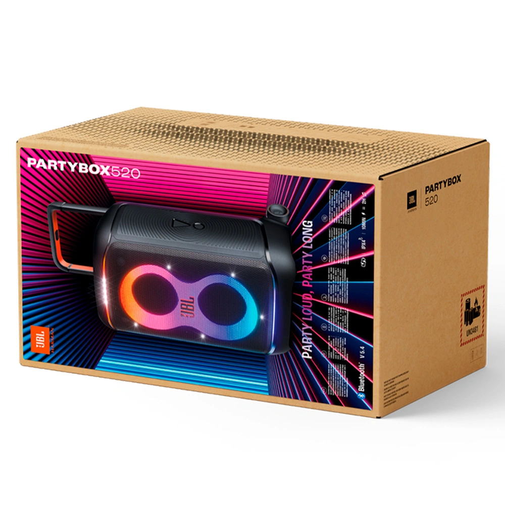 Портативная аудиосистема JBL PARTYBOX 520 (JBLPARTYBOX520EU) - фото 14
