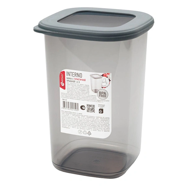 Банка с крышкой Apollo "Interno" 1,2 л