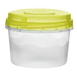 Контейнер пищевой 700 мл круглый, цвет голубой  - фото 3