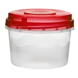 Контейнер пищевой 700 мл круглый, цвет голубой  - фото 5