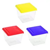 Набор пищевых контейнеров 1 л Pattern, 3 шт, цвет МИКС  - фото 5