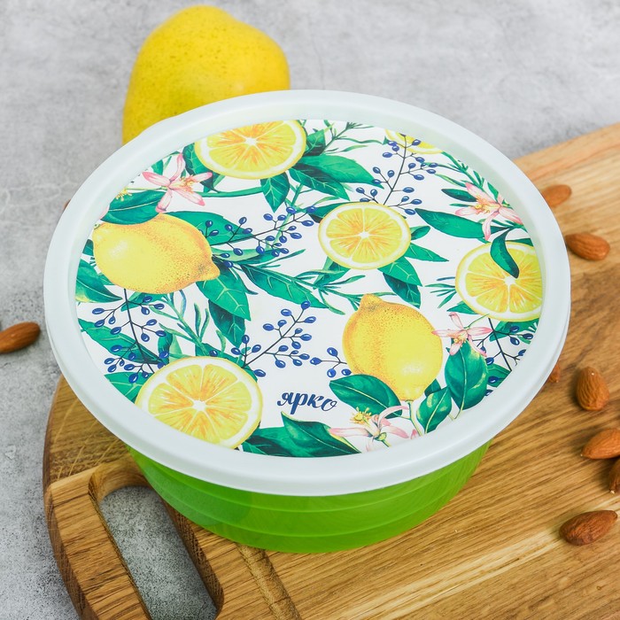 Набор салатников "Лимоны", 3 шт. (1,5 л, 1 л, 0,5 л) 