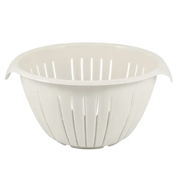 Дуршлаг с двумя ручками Plast Team Stockholm (молочный)