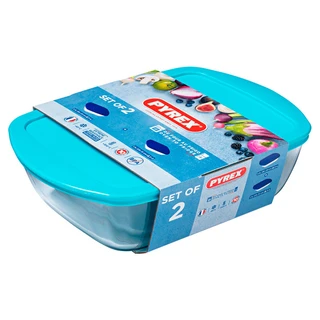 Набор форм Pyrex Аква 215Р+216Р (913S014/7045/5) в ассортименте